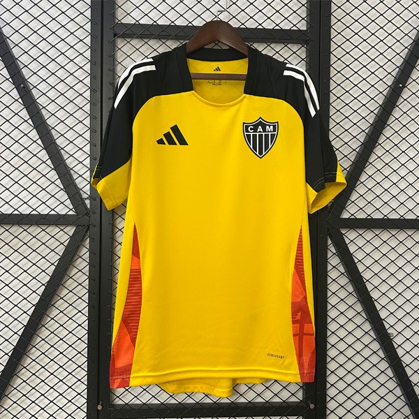 Tailandia Camiseta Atlético Mineiro Pre-Match 2025/26 Amarillo